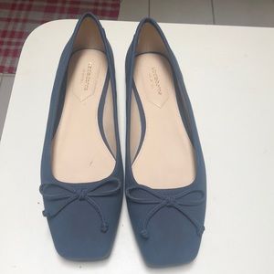 Navy flats size 8